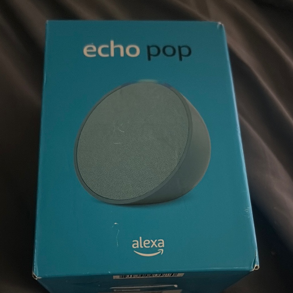 Amazon Echo Pop Speaker in Teal